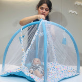 Fareto New Born Baby Bedding Play Gym Mattress with Net (0-6 Months)