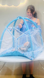 Fareto New Born Baby Bedding Play Gym Mattress with Net (0-6 Months)