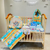 Fareto New Born Baby Summer Hospital Essentials 62 in 1 (0-6M)