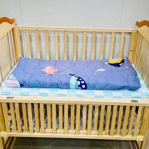 FARETO BABY & KIDS REVERSIBLE SUPER SOFT BLANKET COMFORTER (SIZE:136CM*118CM)(0-8 YEARS)(FISH COMFORTER)