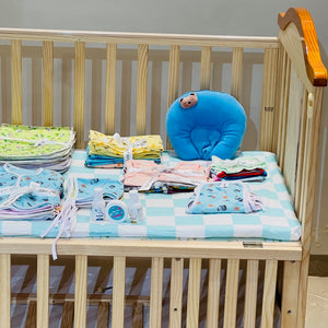Fareto New Born Baby Summer Hospital Essentials 62in1 (0-6M)