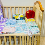 FARETO NEW BORN BABY MONSOON SEASON HOSPITAL ESSENTIALS PACK OF 66 ITEMS (0-6 MONTHS)