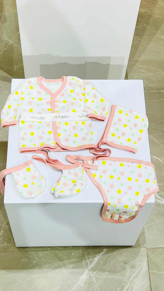Fareto New Born Baby Premium Quality Clothing Set (0-2 Months)(Pack of 20)