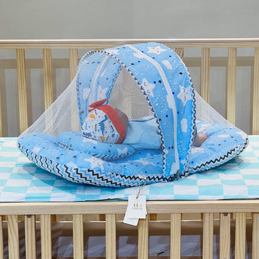 Fareto New Born Baby Premium Quality Mattress with Net Sleeping Bag FaretoBaby