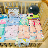 FARETO NEW BORN BABY WINTER  AND SEMI WINTER SEASON HOSPITAL ESSENTIALS 78 IN 1 (0-6 MONTHS)