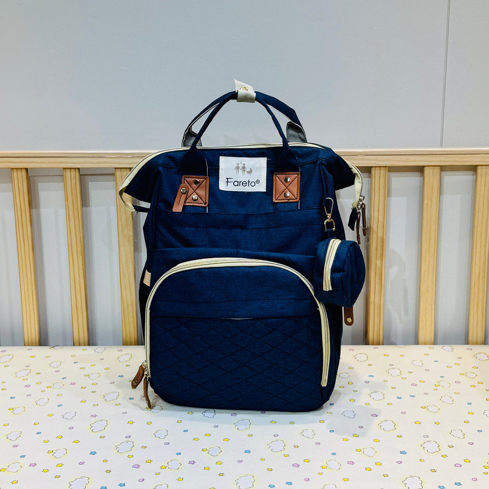 Fareto New Born Baby Hospital Essentials All season Use 58 In 1 Combo(0-6 Months)(Grey Crown)