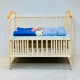 Fareto Baby & Kids Reversible Super Soft Blanket Comforter  (Size:136CM*118CM)(0-8 Years)(Lion&elephant_Comforter )