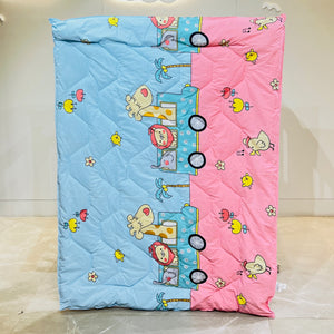Fareto Baby & Kids Reversible Super Soft Blanket Comforter  (Size:136CM*118CM)(0-8 Years)(Coconut_Tree_Comforter )