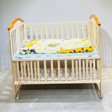 Fareto Baby & Kids Reversible Super Soft Blanket Comforter  (Size:136CM*118CM)(0-8 Years)(Sunflower_Ziraf_Comforter )