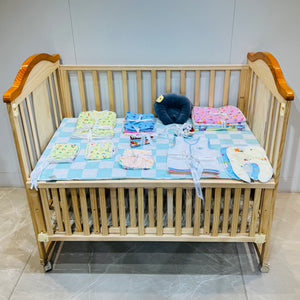 Fareto New Born Baby Summer Hospital Essentials 62 in 1 (0-6M)