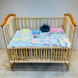 Fareto New Born Baby Summer Hospital Essentials 62 in 1 (0-6M)