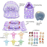 Fareto New Born Baby monsoon season Hospital Essentials (61 in 1)(0-6M)(F236)
