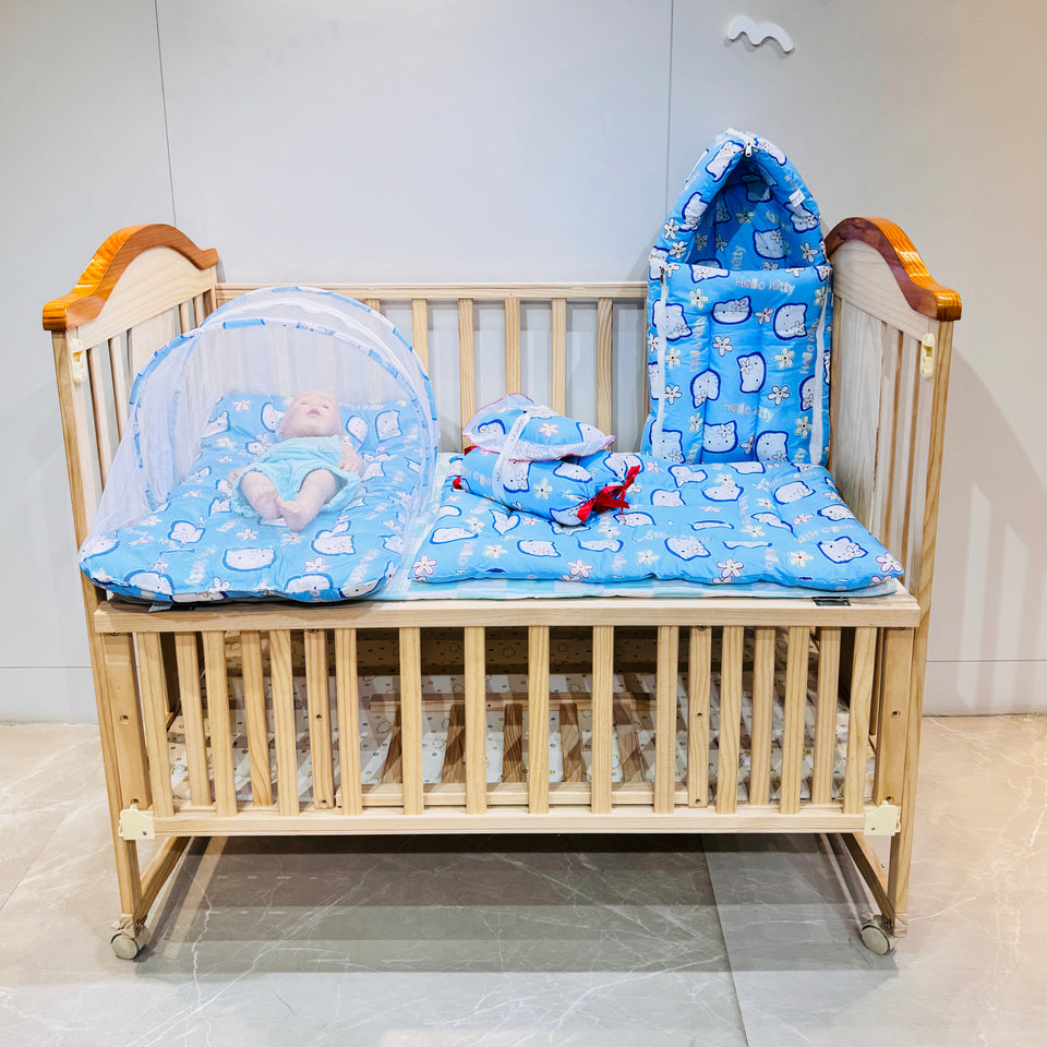 Fareto New Born Baby Summer Hospital Essentials 62 in 1 (0-6M)(F525)