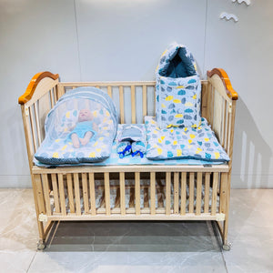 Fareto New Born Baby Summer Hospital Essentials 62 in 1 (0-6M)(F534)