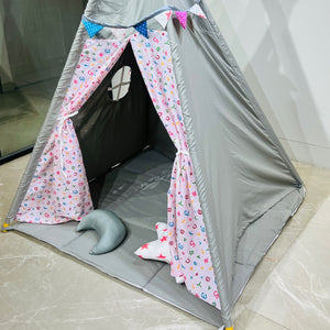 Fareto Premium Baby & Kids Portable Tent for 0-8 Years | Versatile Use for Playtime, Photoshoots, Decor, and Nap Time | 100% Cotton