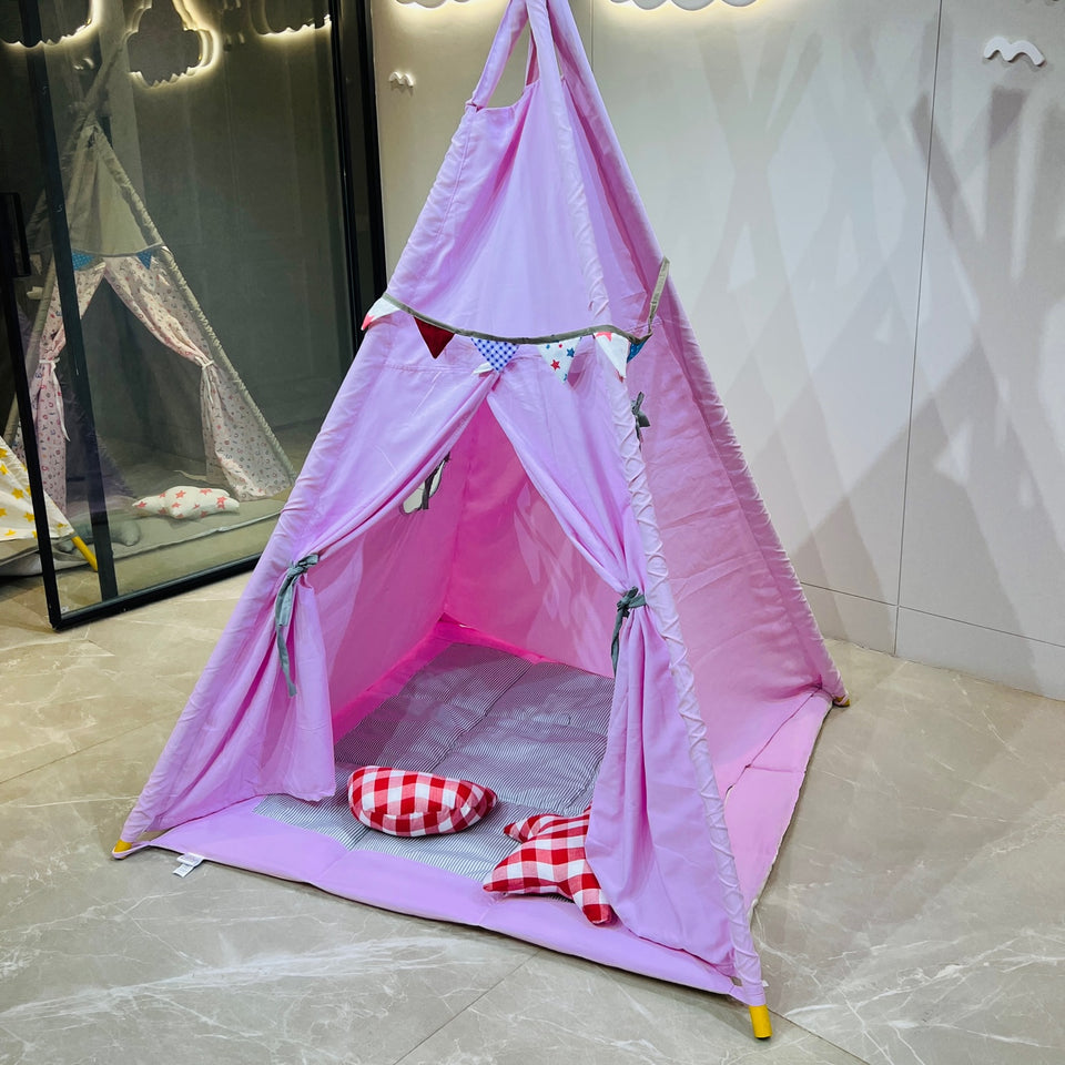 Fareto Premium Baby & Kids Portable Tent for 0-8 Years | Versatile Use for Playtime, Photoshoots, Decor, and Nap Time | 100% Cotton