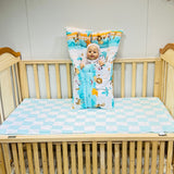 Fareto New Born Baby Mattress with Net & Sleeping Bag(0- 4Months)(ziffi)