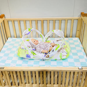 Fareto New Born Baby Mattress with Net & Sleeping Bag(0- 4Months)(ziffi)