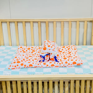 Fareto Baby Polka Dots Complete Sleeping Essential All in One Pack(0-6 Months)