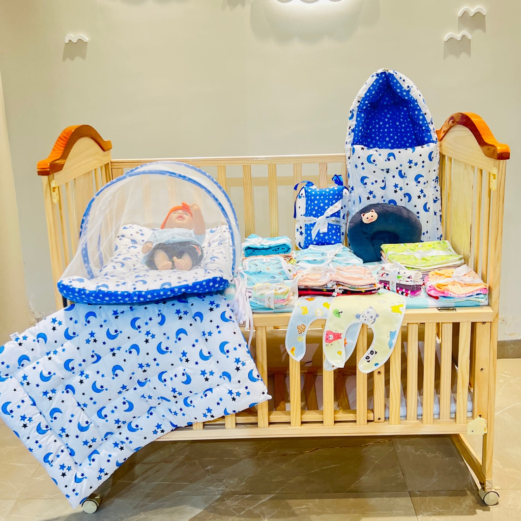 FARETO NEW BORN BABY MONSOON SEASON HOSPITAL ESSENTIALS (60 IN 1)(0-6 MONTHS)