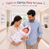 Fareto Premium Complete Baby Bedding Set Essentials Combo – Soft & Comfortable Bedding Kit For Newborns (0–6 Months)(F804)