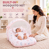 Fareto Premium Complete Baby Bedding Set Essentials Combo – Soft & Comfortable Bedding Kit For Newborns (0–6 Months)(F804)