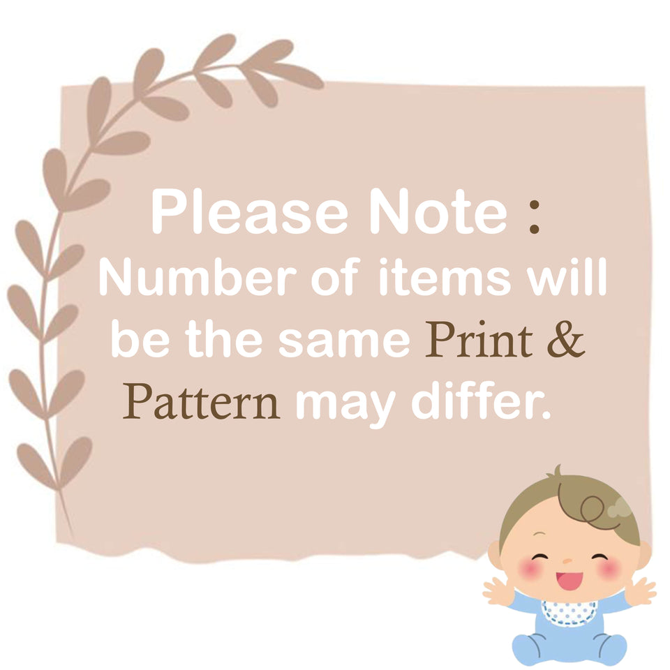 FARETO BABY PREMIUM QUALITY 77 IN 1 COMBO FOR SUMMER SEASON | SUPERSOFT COTTON (0-6 MONTHS)(F739)