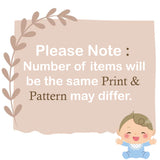 FARETO BABY PREMIUM QUALITY 77 IN 1 COMBO FOR SUMMER SEASON | SUPERSOFT COTTON (0-6 MONTHS)(F739)