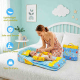 Fareto Baby Travel Friendly for Kids Portable Baby Comfortable Cushioning(0+6 Months)(F344)
