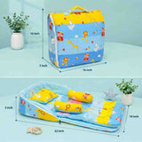 Fareto Baby Travel Friendly for Kids Portable Baby Comfortable Cushioning(0+6 Months)(F344)