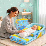 Fareto Baby Travel Friendly for Kids Portable Baby Comfortable Cushioning(0+6 Months)(F344)
