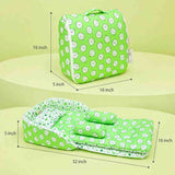 Fareto Baby Travel Friendly for Kids Portable Baby Comfortable Cushioning(0+6 Months)(Grass Green Ship)(F267)