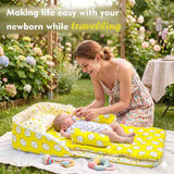 Fareto Baby Travel Friendly for Kids Portable Baby Comfortable Cushioning(0+6 Months)( Yellow Ship)(F266)
