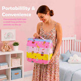 Fareto Baby Travel Friendly for Kids Portable Baby Comfortable Cushioning(0+6 Months)(F344)