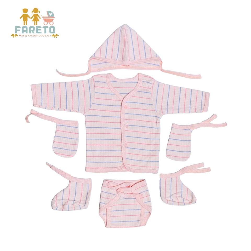 Fareto New Born Baby Premium Quality Clothing Set (0-2 Months)(Pack of 20)