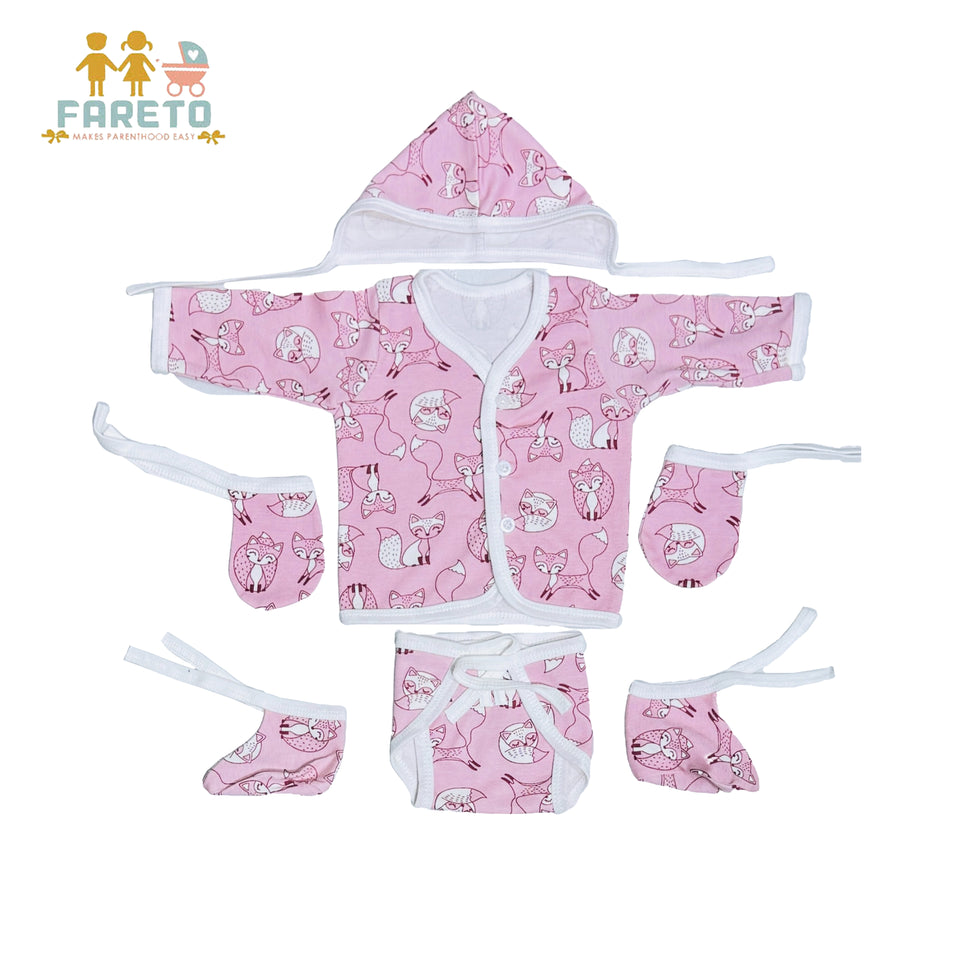 Fareto New Born Baby Premium Quality Clothing Set (0-2 Months)(Pack of 20)