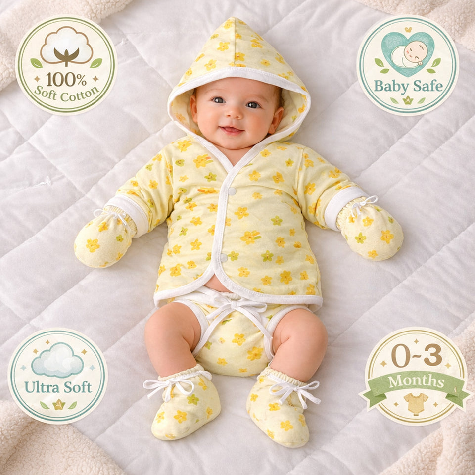 Fareto New Born Baby Clothing Set (0-3 Months)(Pack of 20)(F85)