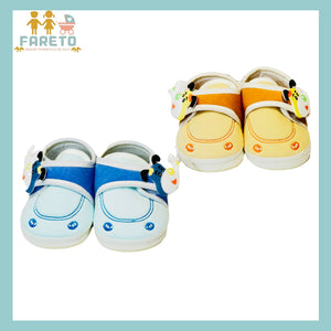 Fareto New Born Baby Boys and Girls Causal Shoes(Pack of 2)(0-6 Months)