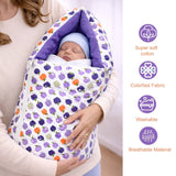 Fareto Combo of Baby Mattress with Net | Sleeping Bag | 4 Pcs Bedding Set(0-6 Months)(F160)