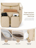 Fareto premium Quality Diaper Bag for Mother, Multipurpose Stylish Diaper Bag (Pack Of 1)(F795)