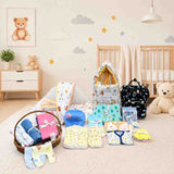 Fareto Premium Quality Baby Summer Essentials 72 in 1 New Combo (0-6Months)(F567)