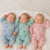 Fareto New Born Baby Winter Season Clothing Set Pack Of 3 (0-3 Months)(Colors May Vary)(F509)