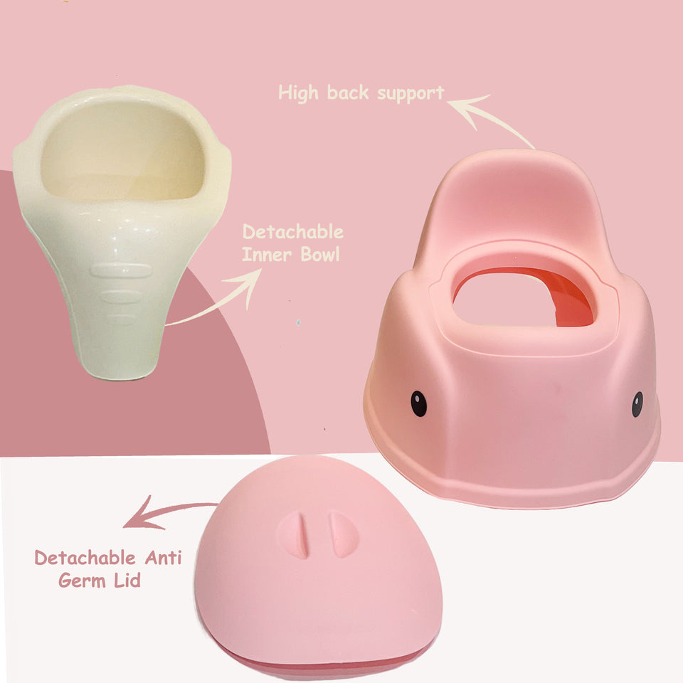 Fareto Baby Portable Potty Set with Removable Bowl,for Baby Boy & Girl(1-5 years )