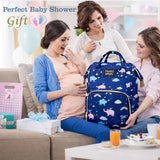 Fareto Multipurpose Stylish Diaper Bag for Mothers | Spacious Baby Care Organizer | Lightweight & Travel-Friendly | Gift For Mothers | Maternity bag for newborn baby (Pack of 1)(F708)