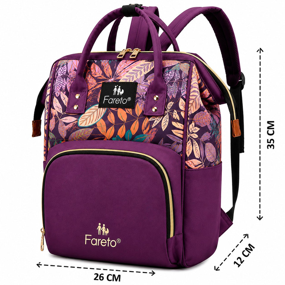FARETO PREMIUM QUALITY DIAPER BAG FOR MOTHER, MULTIPURPOSE STYLISH DIAPER BAG (PACK OF 1)(F790)