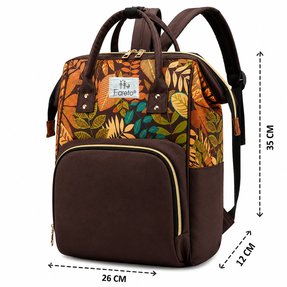 FARETO PREMIUM QUALITY DIAPER BAG FOR MOTHER, MULTIPURPOSE STYLISH DIAPER BAG (PACK OF 1)(F791)