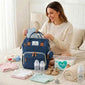 Fareto premium Quality Diaper Bag for Mother, Multipurpose Stylish Diaper Bag (Pack Of 1)(F23)