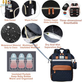 Fareto premium Quality Diaper Bag for Mother, Multipurpose Stylish Diaper Bag (Pack Of 1)(F703)