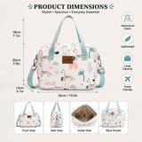 Fareto Diaper Tote Bag for Mothers | Stylish Maternity Travel Bag | Baby Diaper Organizer Handbag, Multipurpose Mommy Bag (Pack of 1)(F579)