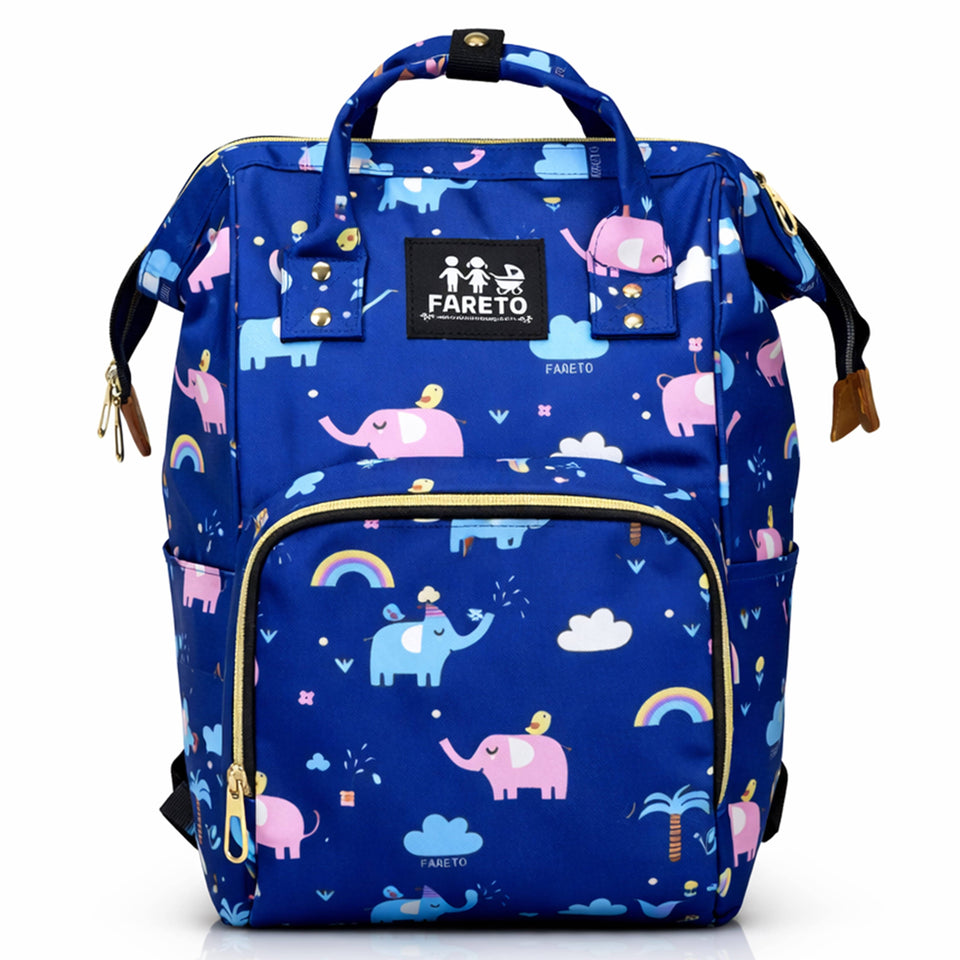 Fareto Multipurpose Stylish Diaper Bag for Mothers | Spacious Baby Care Organizer | Lightweight & Travel-Friendly | Gift For Mothers | Maternity bag for newborn baby (Pack of 1)(F708)